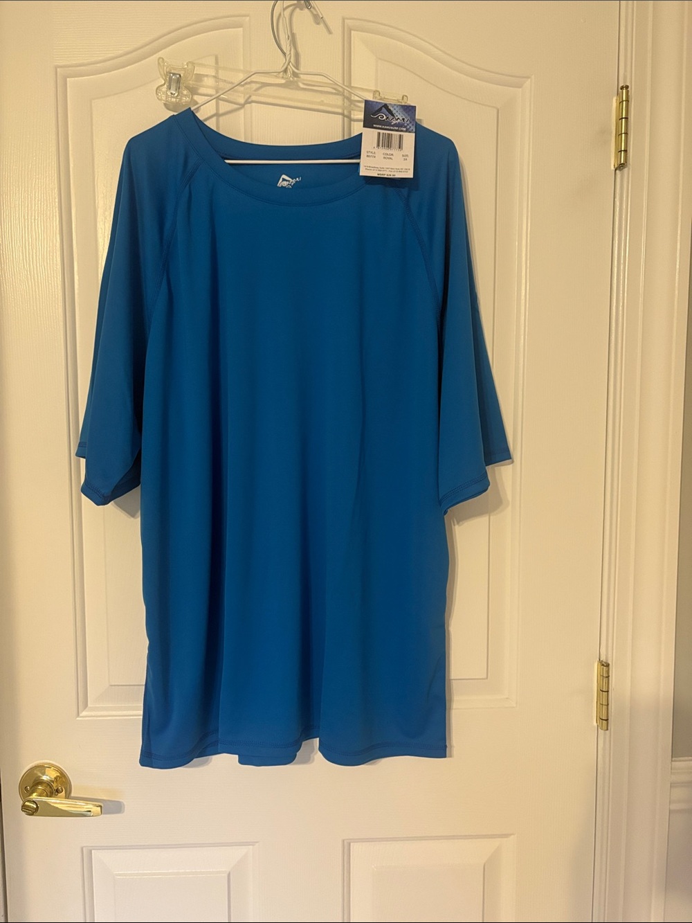 Kanu Surf Blue Short Sleeve men’s Swim shirt